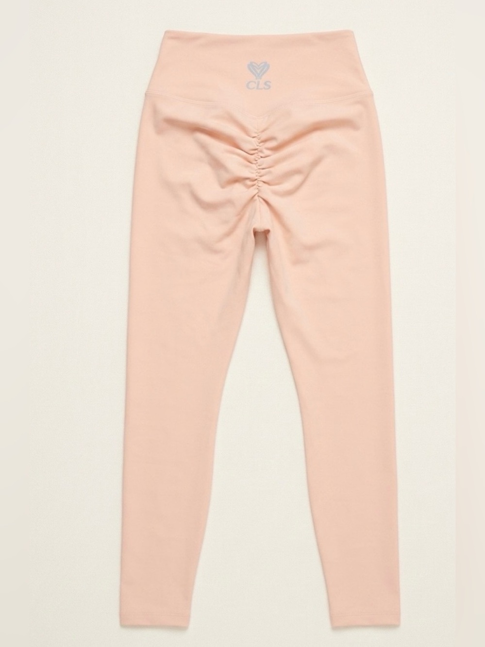CLS women’s High-Waist Scrunch Leggings in Blush Pink - workout - size medium